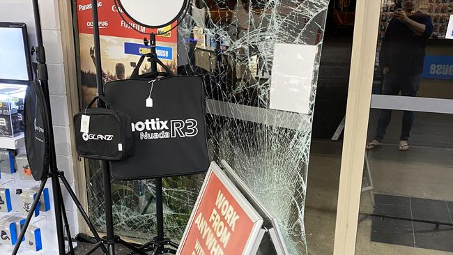 Ram raid occurred at Garrick's Camera House, Maroochydore.