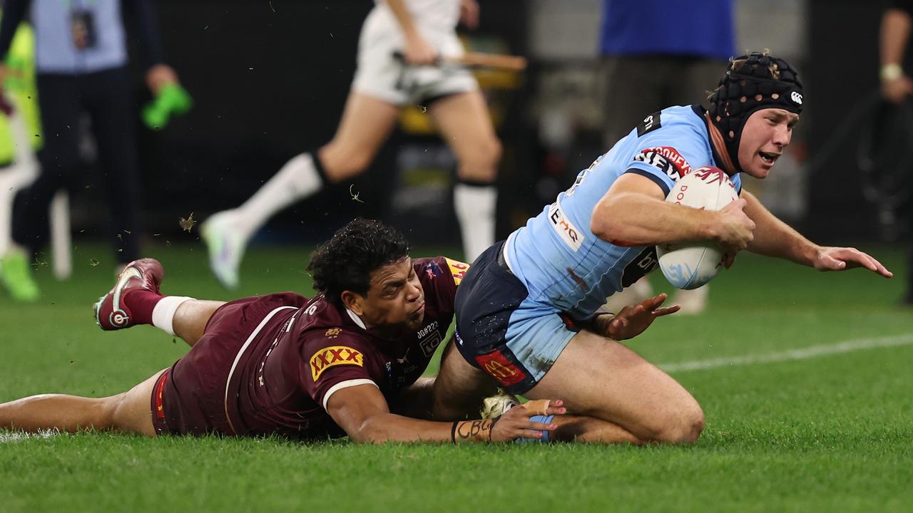 Matt Burton was outstanding on debut for the Blues in Origin II. Picture: Paul Kane/Getty Images