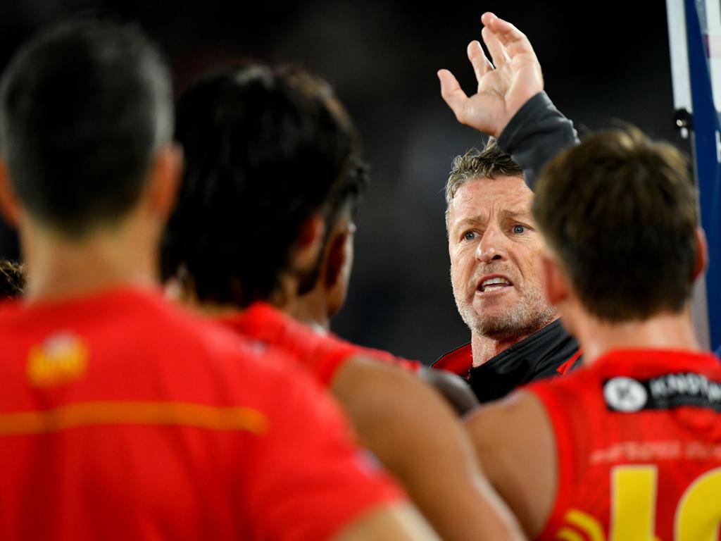 Damien Hardwick was left frustrated. Picture: Josh Chadwick/AFL Photos/via Getty Images