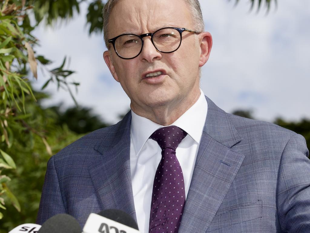 Prime Minister Anthony Albanese’s announcement of the AUKUS details has been met with both criticism and praise. Picture: NCA NewsWire / David Geraghty