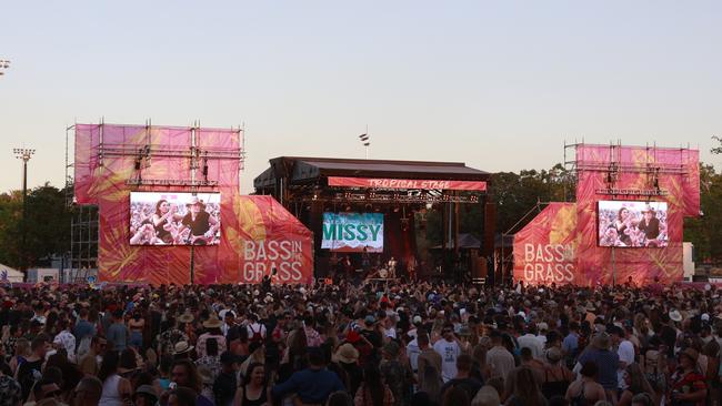 The Northern Territory’s biggest-ever music festival BASSINTHEGRASS brought in $14.5m. Picture: Supplied