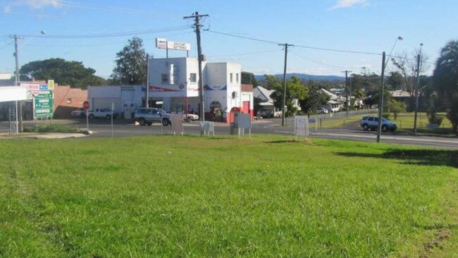 The vacant block in Centre St, Casino.