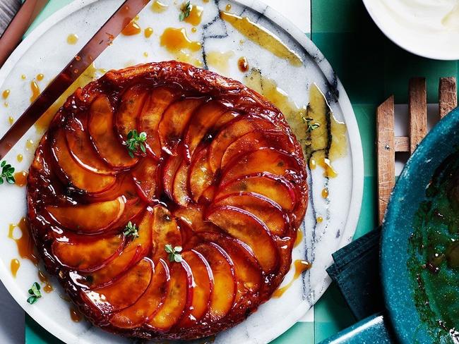 The tarte Tatin was invented by two sisters.