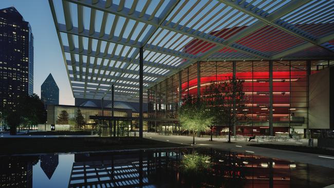 The Margot and Bill Winspear Opera House in Dallas, Texas.