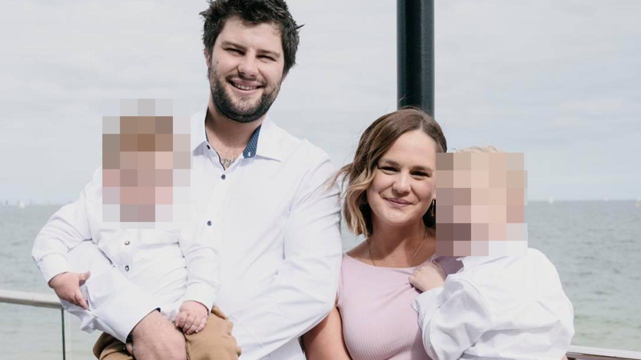 The couple had two young children. Picture: Facebook