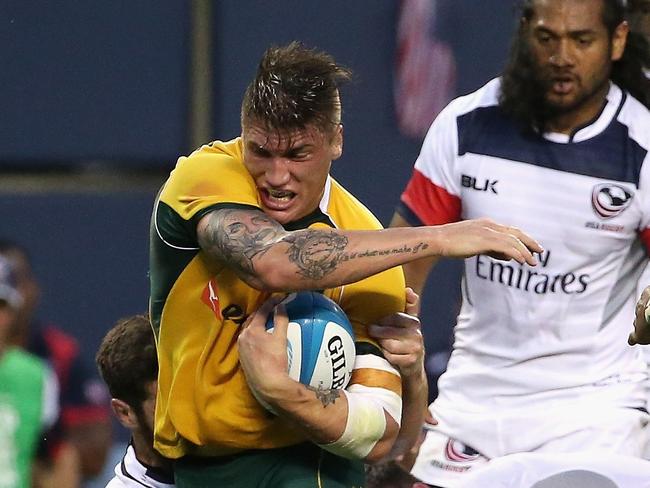 Sean McMahon was the Wallabies best.