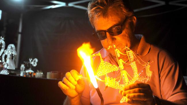 Glassblower, Surfers Paradise Beachfront Markets