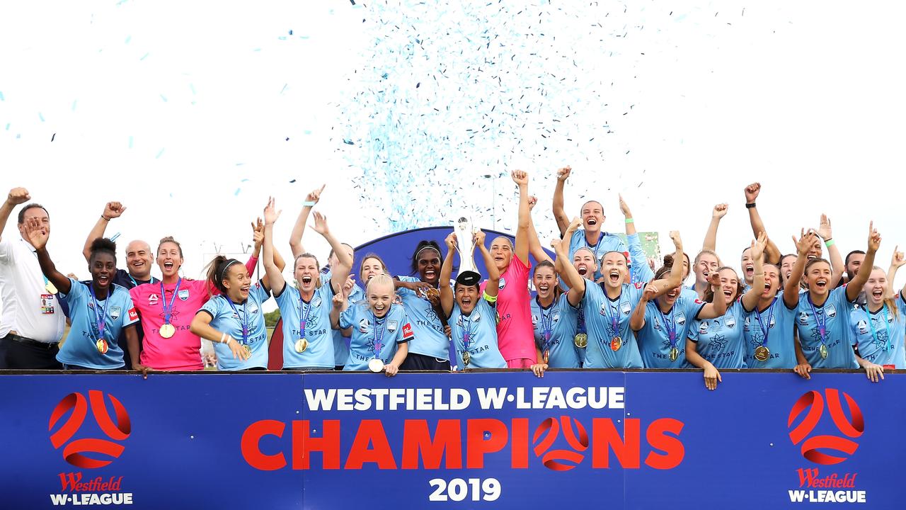 Sydney FC beat Perth Glory 4-2 to win the W-League Championship.