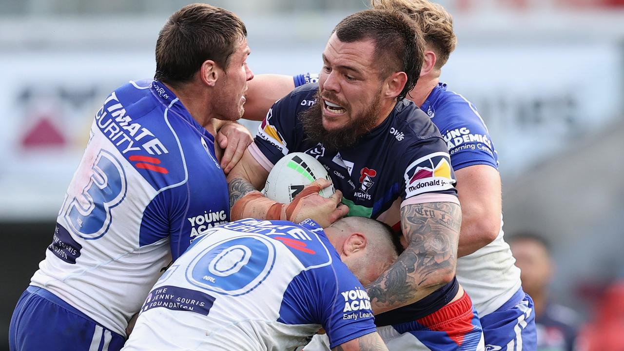 David Klemmer has been stood down by the Knights. Picture: Ashley Feder/Getty Images