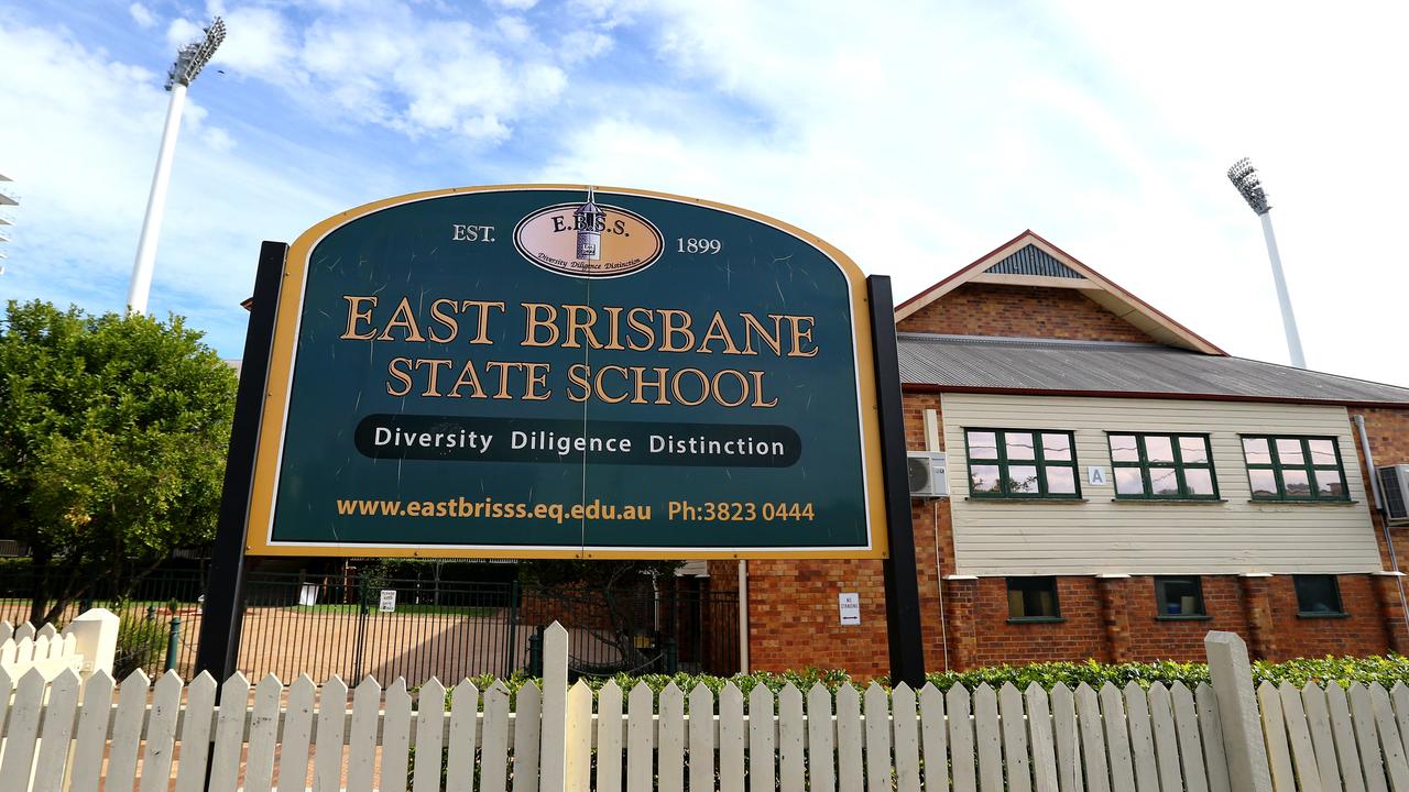 East Brisbane State School will need to make way for the redevelopment of the Gabba. Picture David Clark