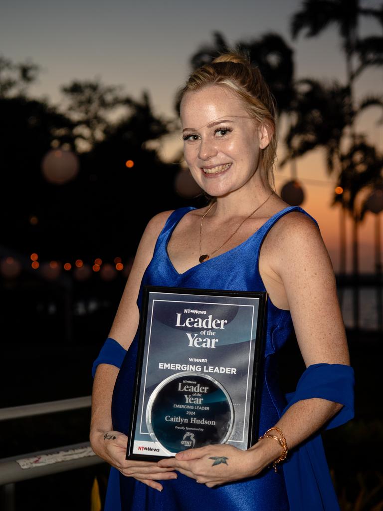 Caitlyn Hudson winner of the Emerging Leader award. Picture: Pema Tamang Pakhrin