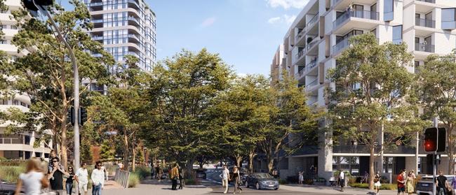 High-rise towers ranging from four to 30 storeys in height are proposed for the Rouse Hill Town Centre development.