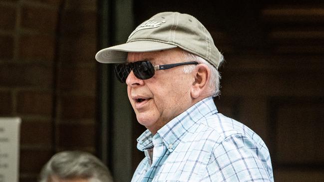 Robert Van Gestel when he first appeared on child sex charges at Manly Local Court in 2020. Picture: AAP Image/ Julian Andrews