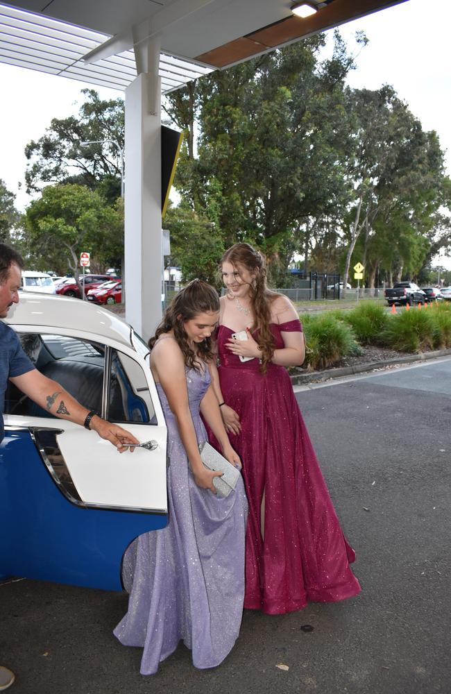 Students at the 2024 Nambour Christian College formal.