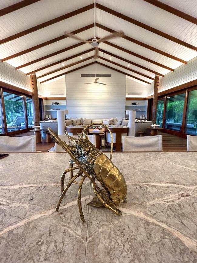 Living area of the Pelorus residence. Picture: Penny Hunter