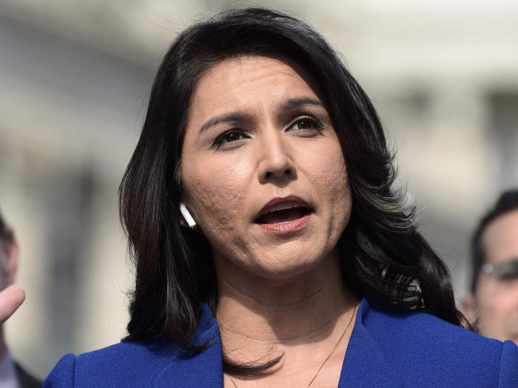 Tulsi Gabbard will now oversee multiple intelligence agencies. Picture: AFP