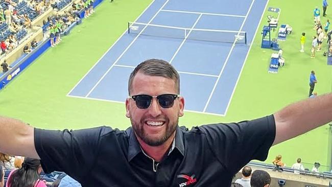 Prominent Gold Coast tennis coach Ryan Kebblewhite from KDV Sport was arrested by detectives on Sunday. Source: Instagram.