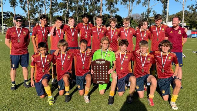 Murrumba State Secondary College finished runners-up in teh Bill Turner Cup. Photo: Erin Smith