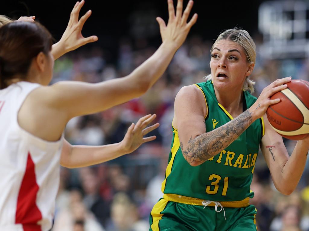 Cayla George has praised the impact of Lauren Jackson on the Opals.