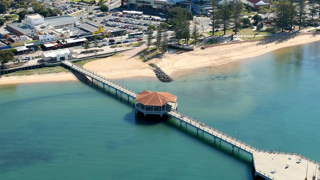 Aerial photos of Redcliffe Jetty – Picture: Richard Walker