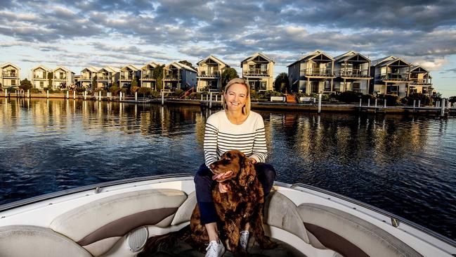 Tamara Cook who owns Captain Cove Resort, Paynesville. Picture: Nicole Cleary