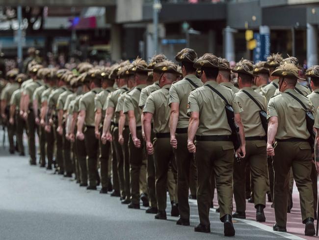 The move to expand eligibility criteria is aimed at tackling the military recruitment crisis. Picture: Glenn Campbell