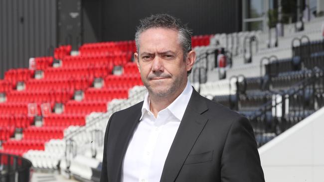 St Kilda CEO Simon Lethlean. Picture: David Crosling