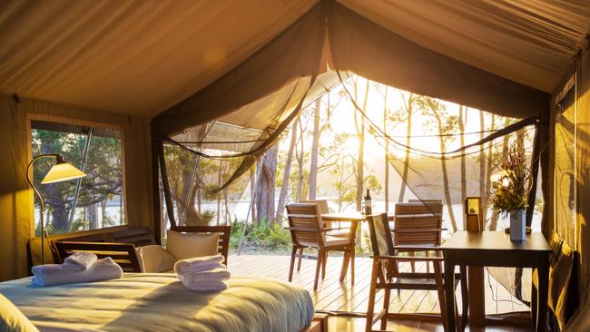 Tanja Lagoon Camp offers glamping at its finest.