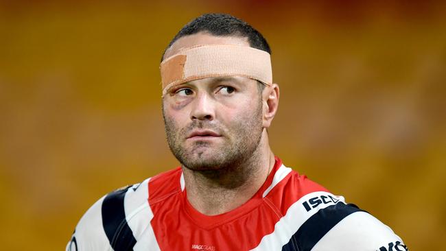 Boyd Cordner has suffered four head knocks in 10 weeks. Picture: Scott Davis/NRL