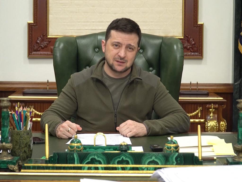 Ukrainian President Volodymyr Zelensky. Picture: Ukraine Presidency/AFP