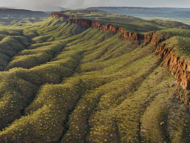 The Carr Boyd Range, East Kimberley Ranges. Picture: Landi Bradshaw