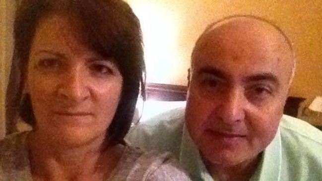 Tim and Evie Timotheou, in their hotel room in Nice, just metres from the scene where more than 70 people were killed when a truck ploughed through Bastille Day celebrations. Photo: The Timotheou family.