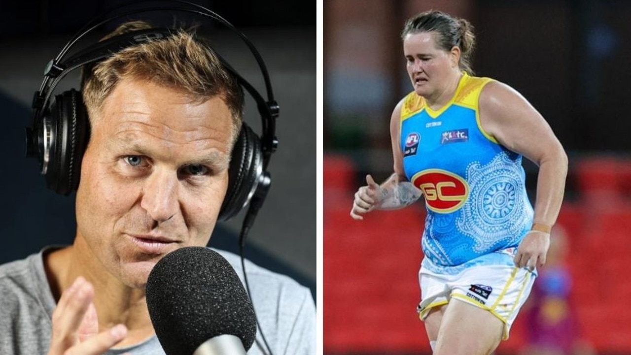 Kane Cornes has weighed in on the AFLW body shaming debate.