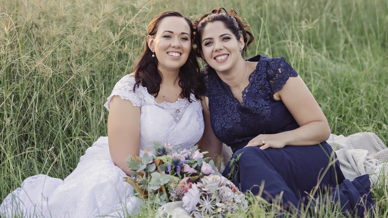 Nicole Bentley and Niquel Dunn's wedding in 2013.