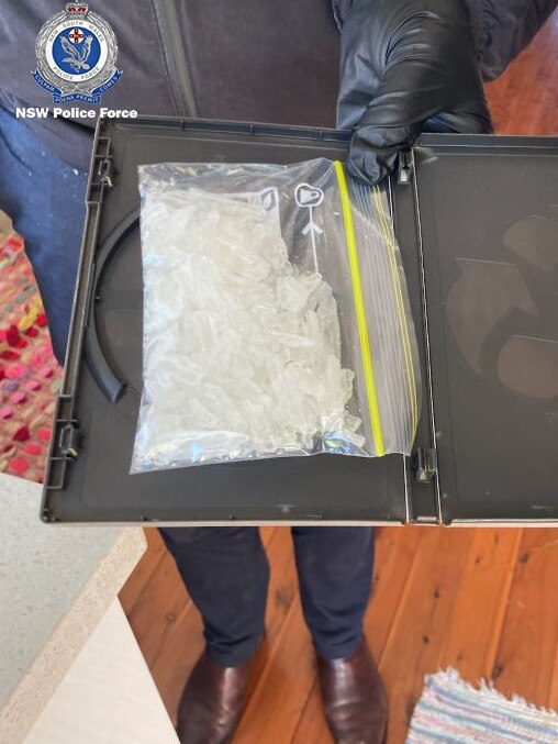 Drugs and weapons were allegedly seized in a series of early morning raids at Cessnock. Picture: NSW Police.