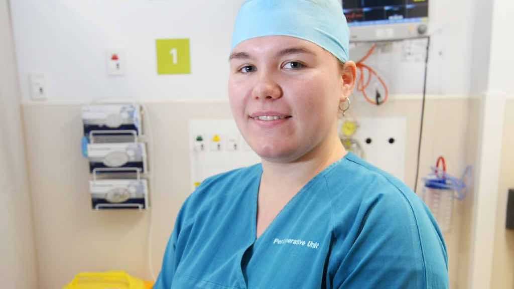 Rocky nursing graduate scrubs up for intensive care position | The ...