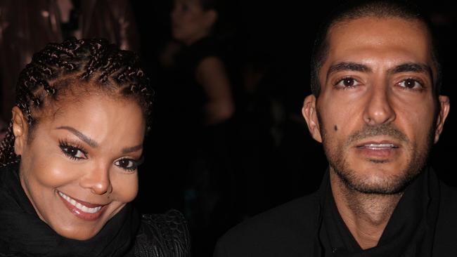 Janet Jackson and now ex-husband Wissam Al Mana in 2013. Picture: Getty