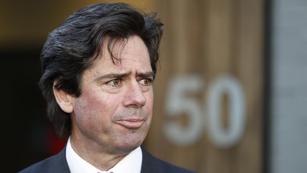 AFL boss Gillon McLachlan is preparing to lock in a twilight Perth grand final.