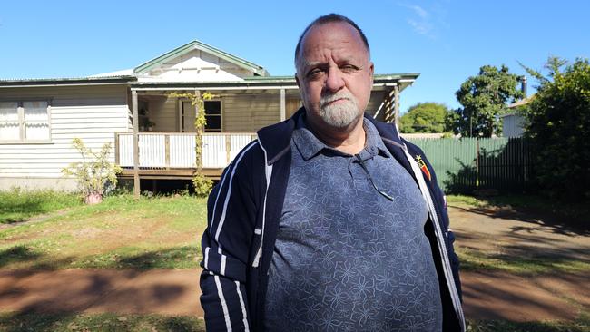 Property owner David Martinelli and other neighbouring residents are concerned about the size and scale of a proposed social housing development on Princess Street in Newtown by Mission Australia.