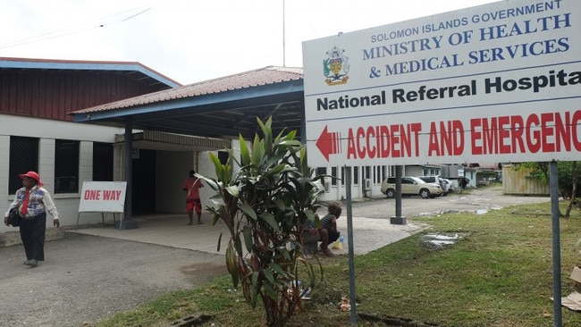 The National Referral Hospital in Honiara, Solomon Islands. Picture: SIBC Online