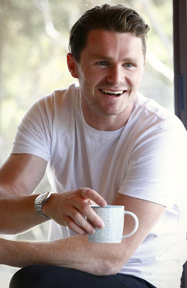 Cups of tea are big in the Dangerfield household. Picture: Wayne Ludbey