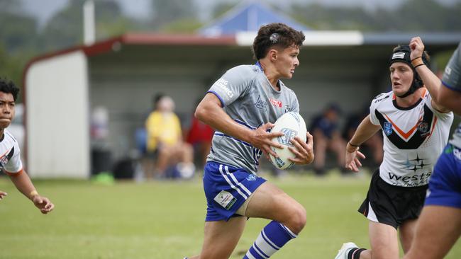 Wesley LeRougetel was a real surprise packet for the Dogs. Picture: Warren Gannon Photography