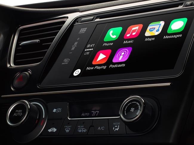 Apple CarPlay is coming to cars in Australia (July 2015). Picture: Supplied.