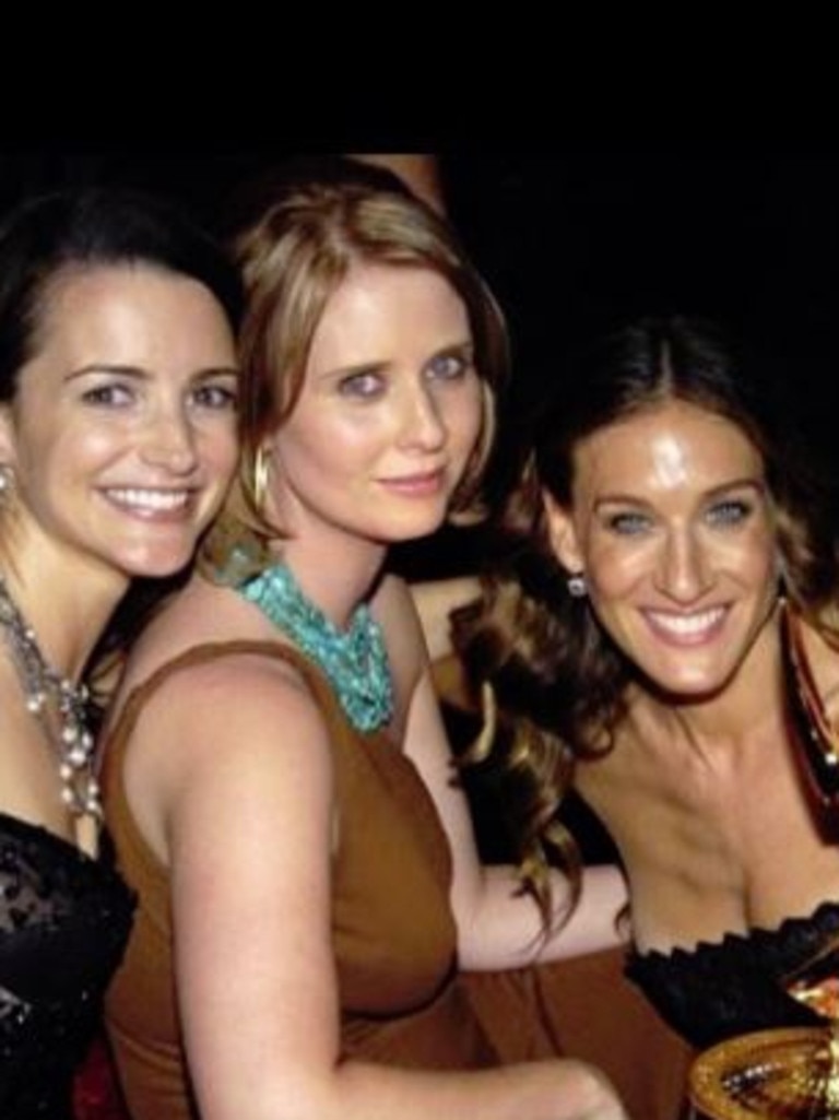 Kristin Davis made headlines for posting a throwback with her two co-stars without Cattrall.