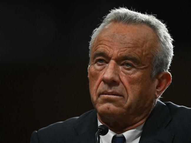 US Secretary of Health and Human Services nominee Robert F. Kennedy Jr. testifies during a Senate Finance Committee hearing on his nomination. Picture: AFP