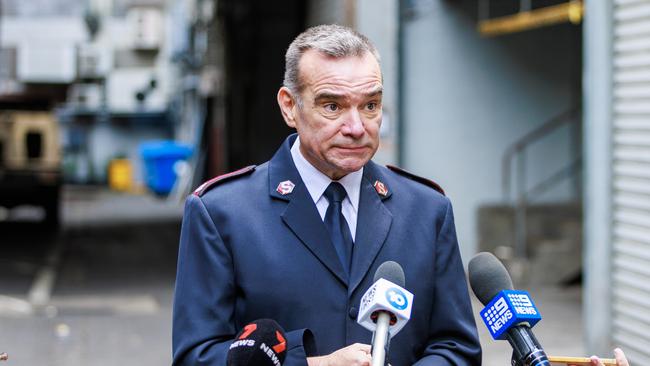 Salvation Army commander Brendan Nottle says he is ‘really frustrated’ by the government’s delay. Picture: Aaron Francis