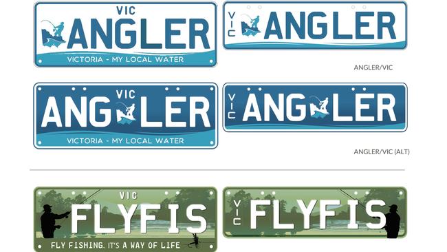 Some of the proposed new designs aimed at anglers.