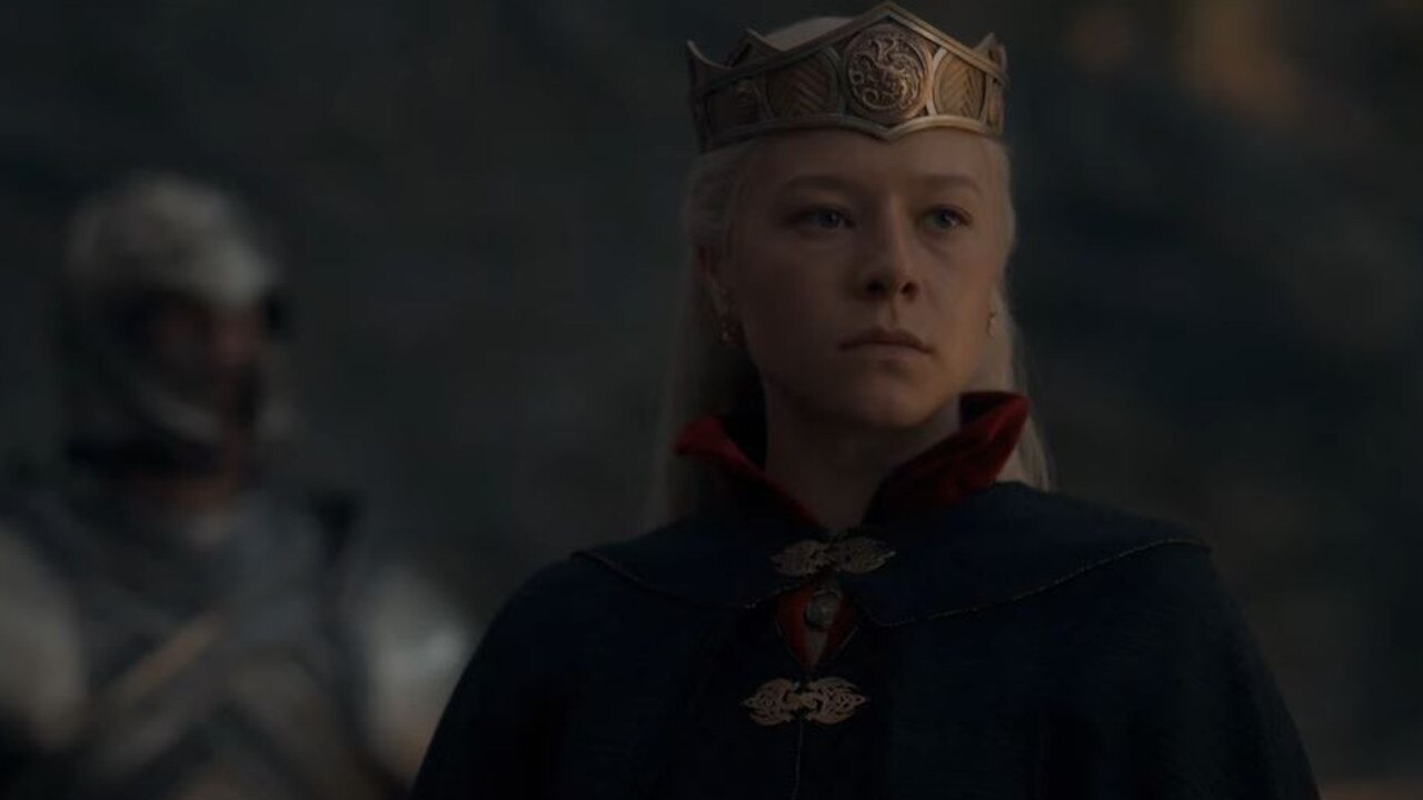 Not a happy episode for this Queen. Picture: Foxtel/Binge/HBO