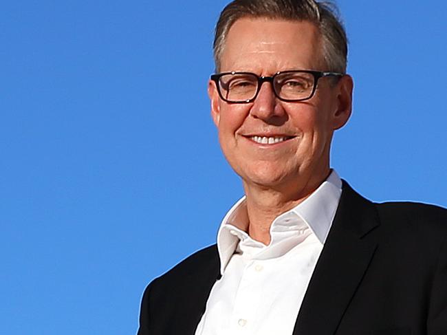 DAILY TELEGRAPH - 11/6/19Sydney Airport CEO Geoff Culbert pictured airside at the International airport in Sydney today. Picture: Sam Ruttyn