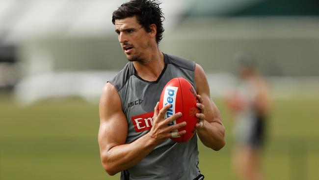 Scott Pendlebury at Collingwood training.